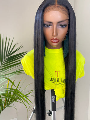 Straight Hair Lace Closure Unit