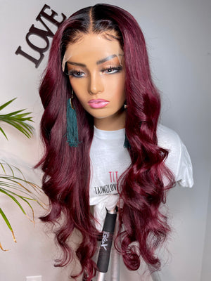 Custom Coloured Body Wave Unit