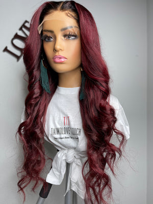 Custom Coloured Body Wave Unit