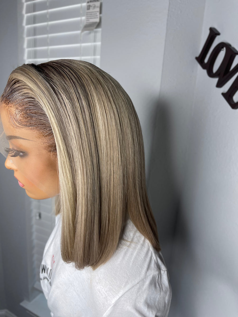 613 Blonde Hair Custom Coloured Unit